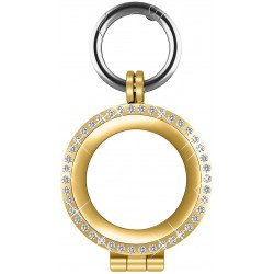 Diamond Glitter Crystal AirTag Tracker Holder Loop Case Cover Ring Key Chain for Apple AirTag (Gold) Diamond Glitter Crystal AirTag Tracker Holder Loop Case Cover Ring Key Chain for Apple AirTag (Gold)